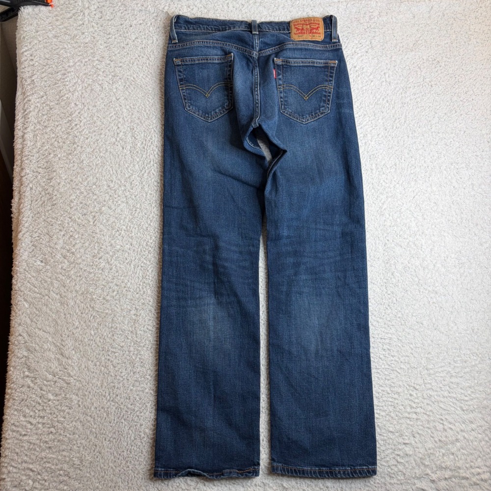Levis 569 Loose Straight Leg Jeans Mens 30x34 (30x31) Denim Blue baggy